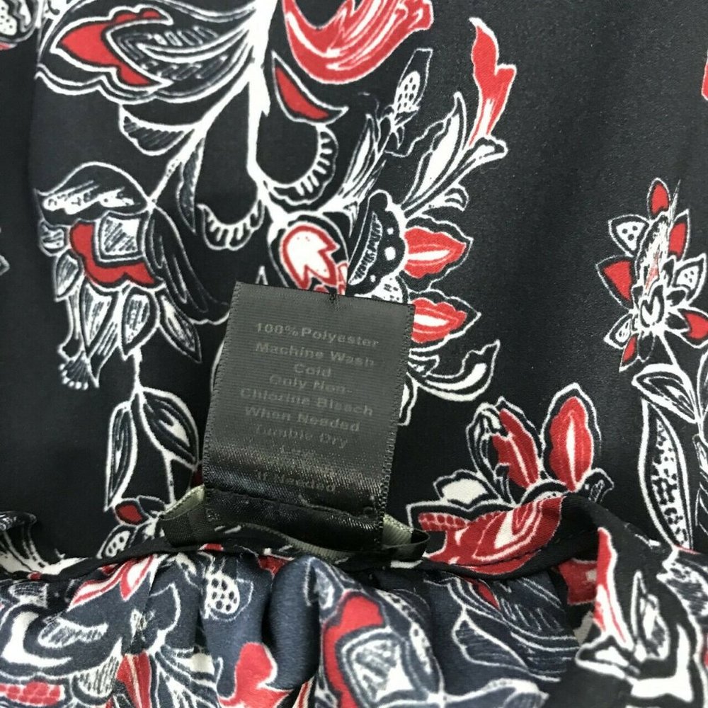 Ann Taylor Loft Floral Print Sleeveless Top Sz XS - Picture 7 of 7